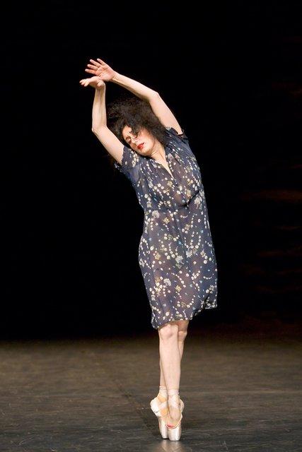 Cristiana Morganti in “Viktor” by Pina Bausch with Tanztheater Wuppertal at Opernhaus Wuppertal (Germany), May 19, 2010