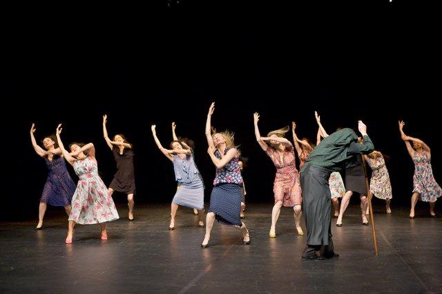 “Viktor” by Pina Bausch with Tanztheater Wuppertal at Opernhaus Wuppertal (Germany), May 19, 2010