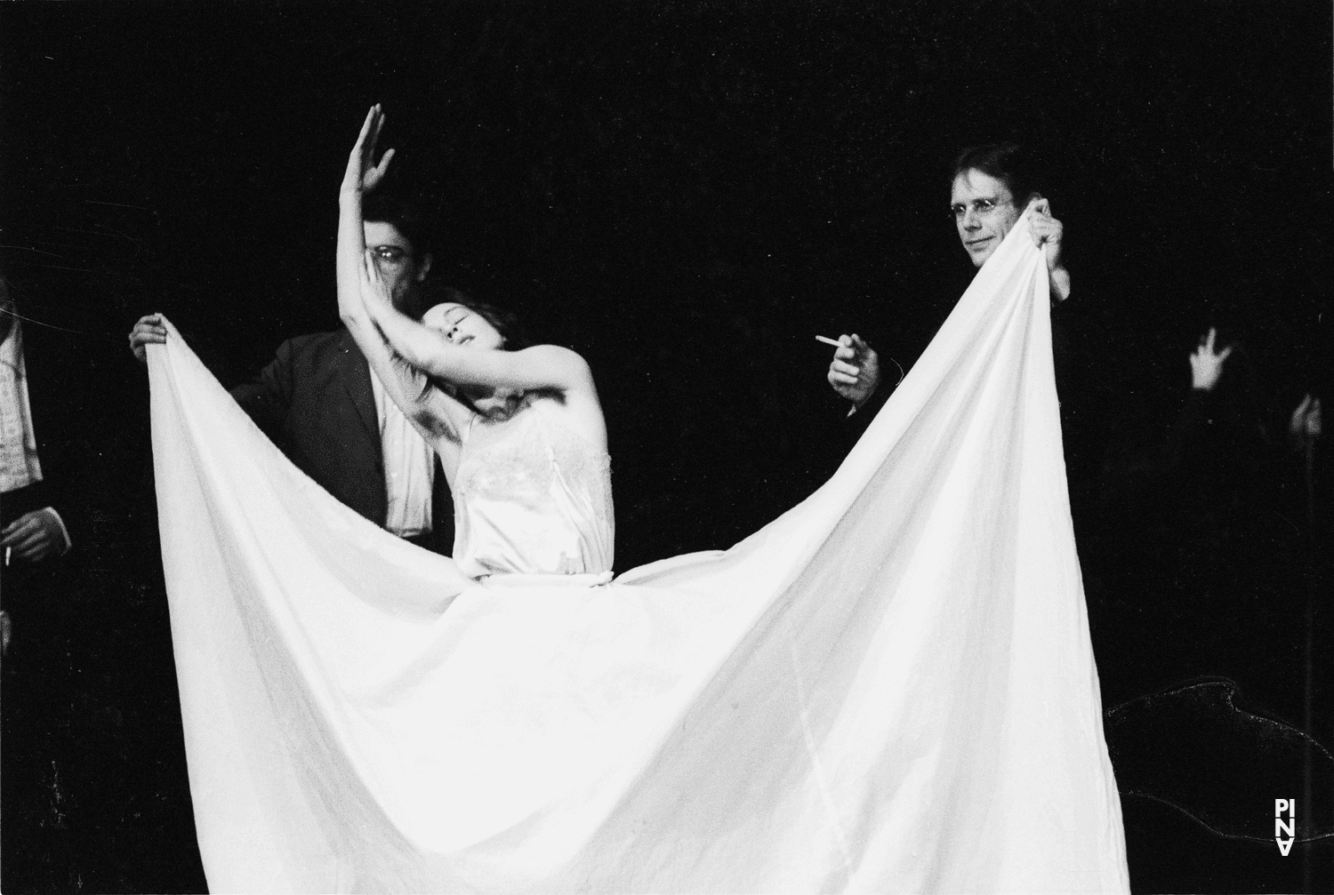 Anne Martin, Ed Kortlandt and Antonio Carallo in “Viktor” by Pina Bausch