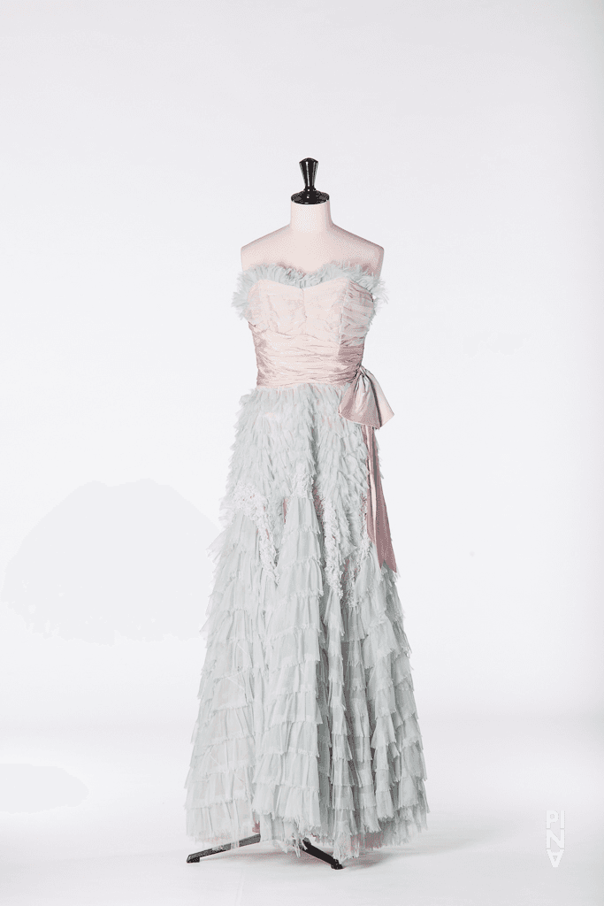Long dress worn by Bénédicte Billiet in “Viktor” by Pina Bausch