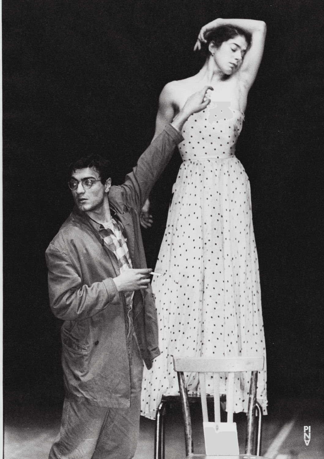 Antonio Carallo und Bénédicte Billiet in „Viktor“ von Pina Bausch im Teatro Argentina Rom