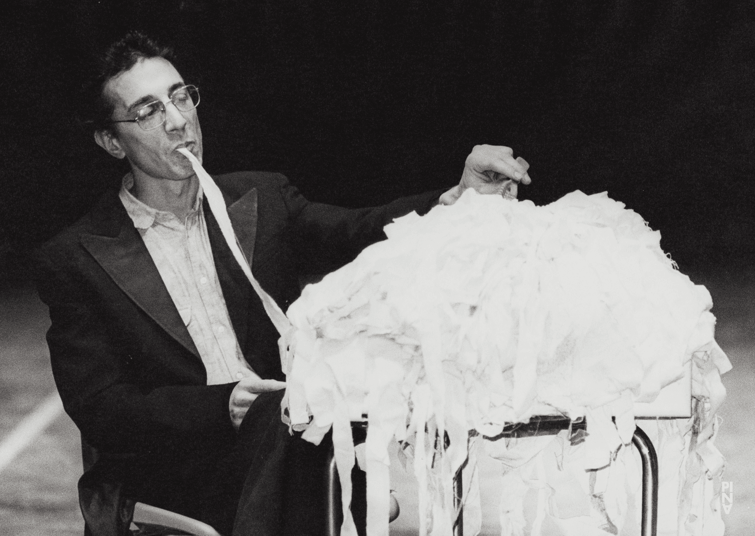 Jean Laurent Sasportes in “Viktor” by Pina Bausch at Teatro Argentina Rom