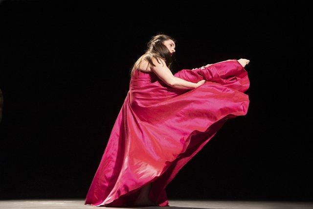 Blanca Noguerol Ramírez in “Vollmond (Full Moon)” by Pina Bausch with Tanztheater Wuppertal at Opernhaus Wuppertal (Germany), March 19, 2026