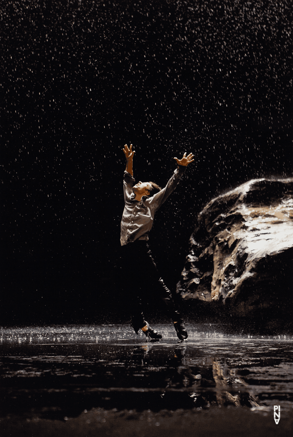 Rainer Behr in „Vollmond“ von Pina Bausch