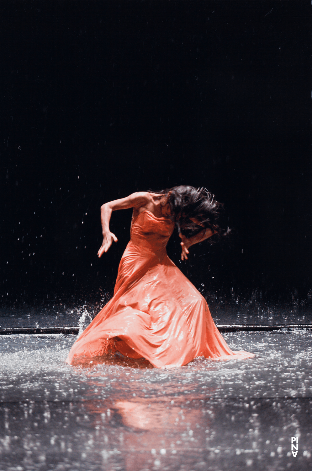 Ditta Miranda Jasjfi in “Vollmond (Full Moon)” by Pina Bausch, June 15, 2007