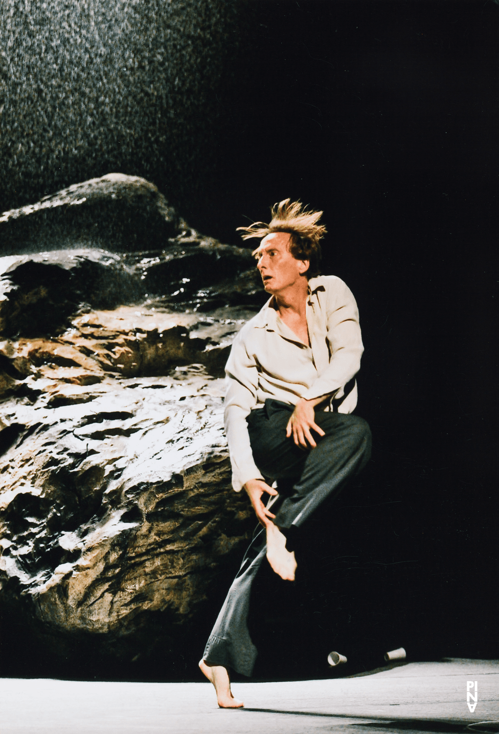 Dominique Mercy in „Vollmond“ von Pina Bausch, 11. Mai 2006