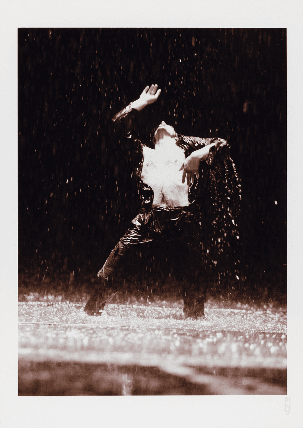 Rainer Behr in “Vollmond (Full Moon)” by Pina Bausch