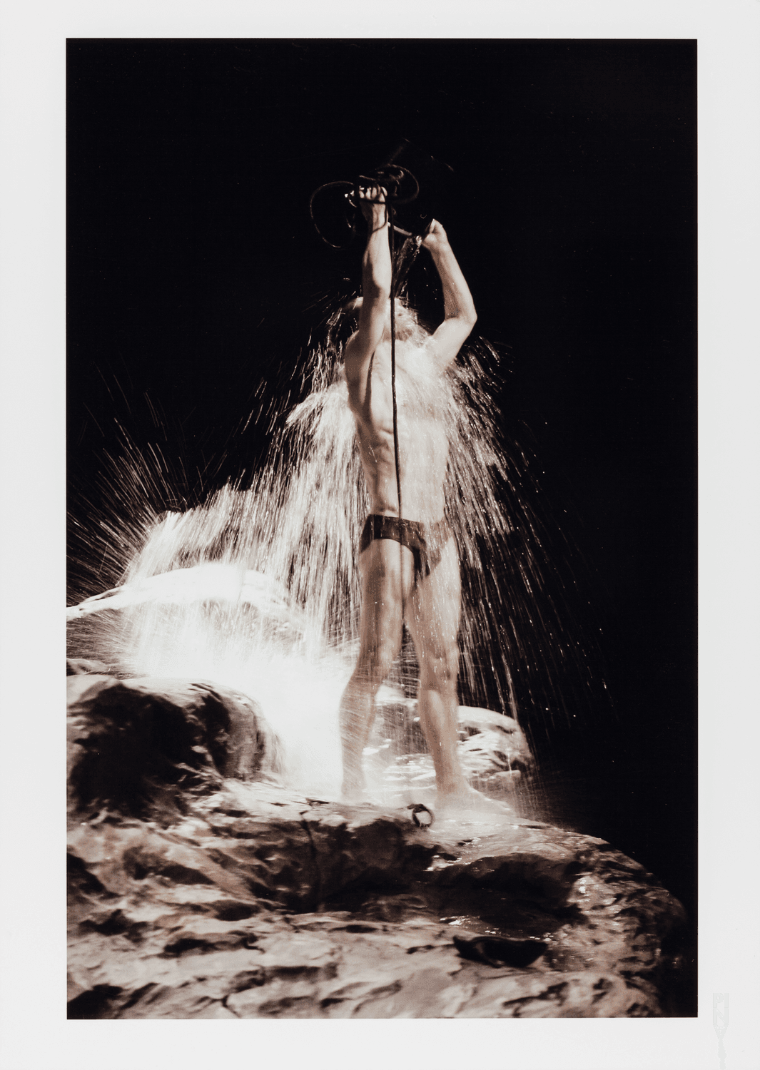 Rainer Behr dans « Vollmond (Pleine lune) » de Pina Bausch