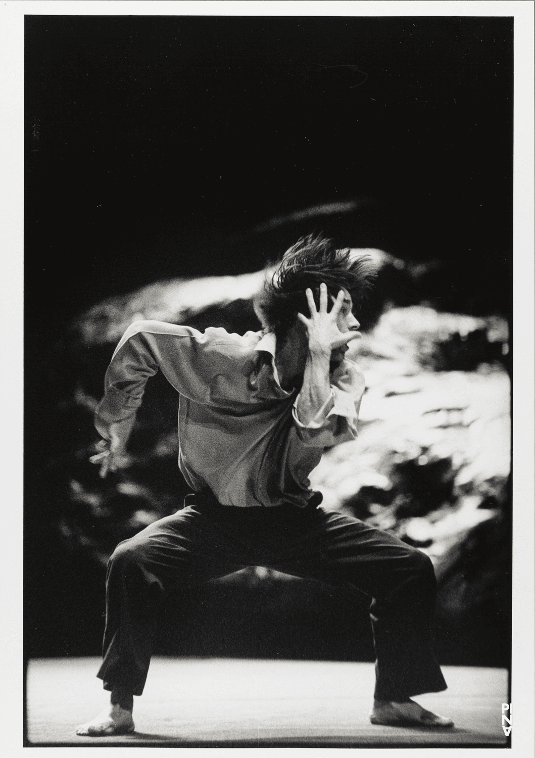 Rainer Behr in “Vollmond (Full Moon)” by Pina Bausch