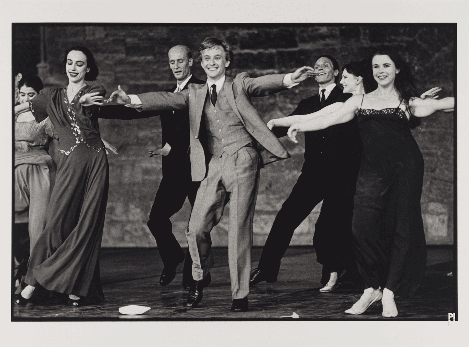 “Walzer” by Pina Bausch at Cour d'honneur du Palais des Papes Avignon, season 1982/83