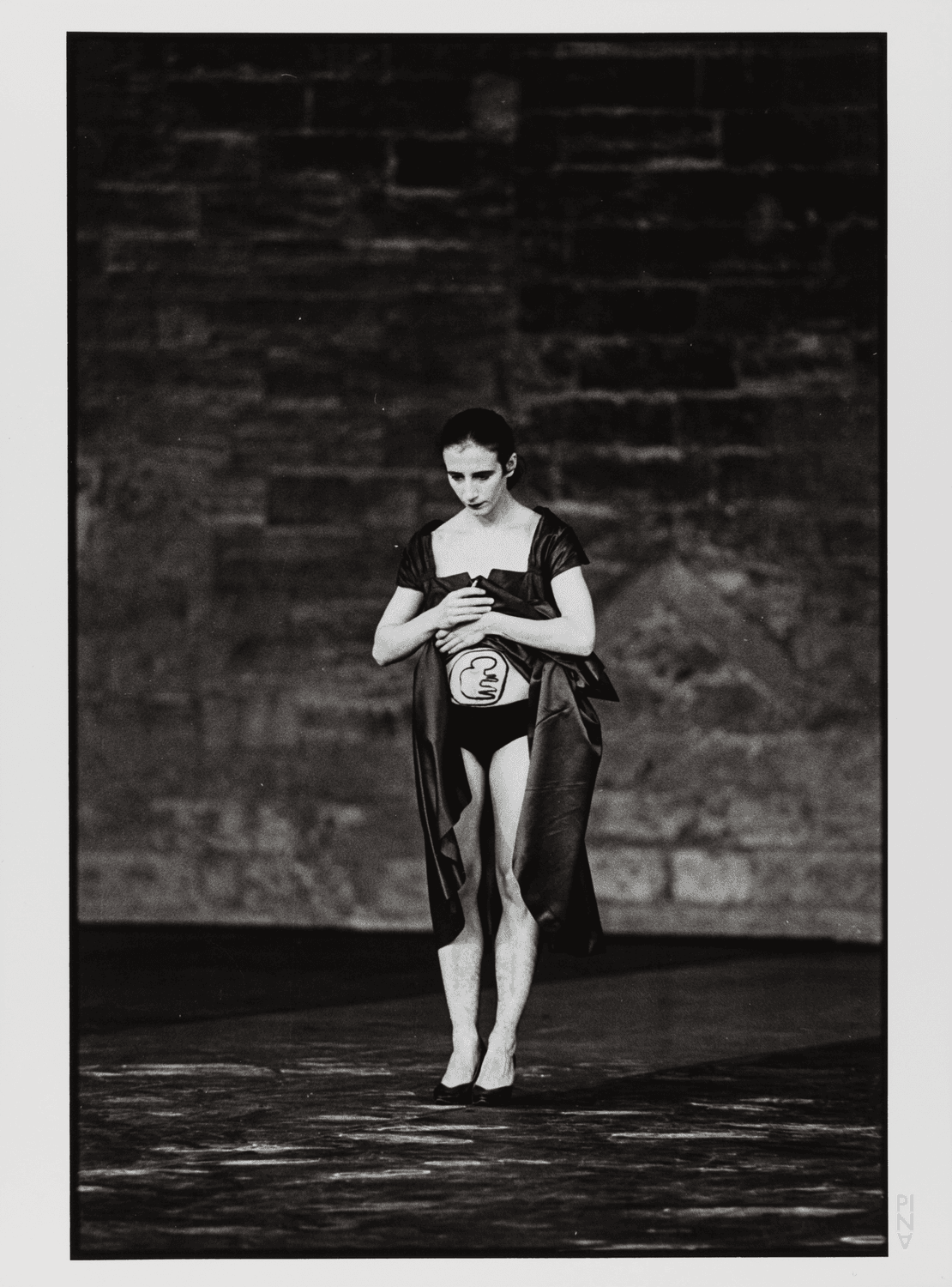 Beatrice Libonati in “Walzer” by Pina Bausch at Cour d'honneur du Palais des Papes Avignon, season 1982/83