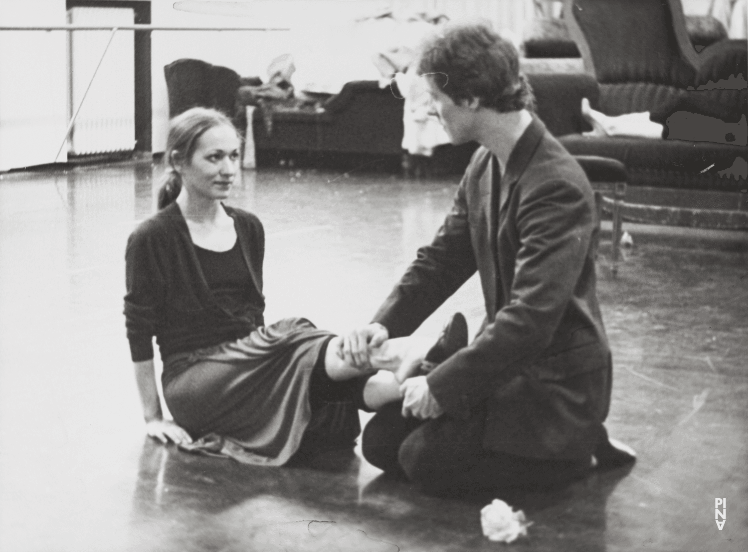 John Giffin and Vivienne Newport in “The Second Spring” by Pina Bausch