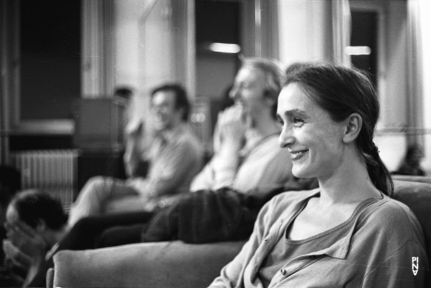 Photograph of Pina Bausch and Dominique Mercy
