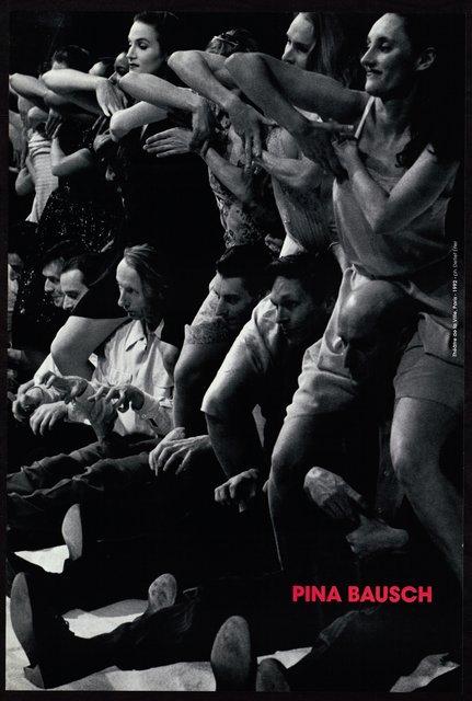 Poster for “Tanzabend II” by Pina Bausch in Paris, 06/23/1992 – 07/04/1992