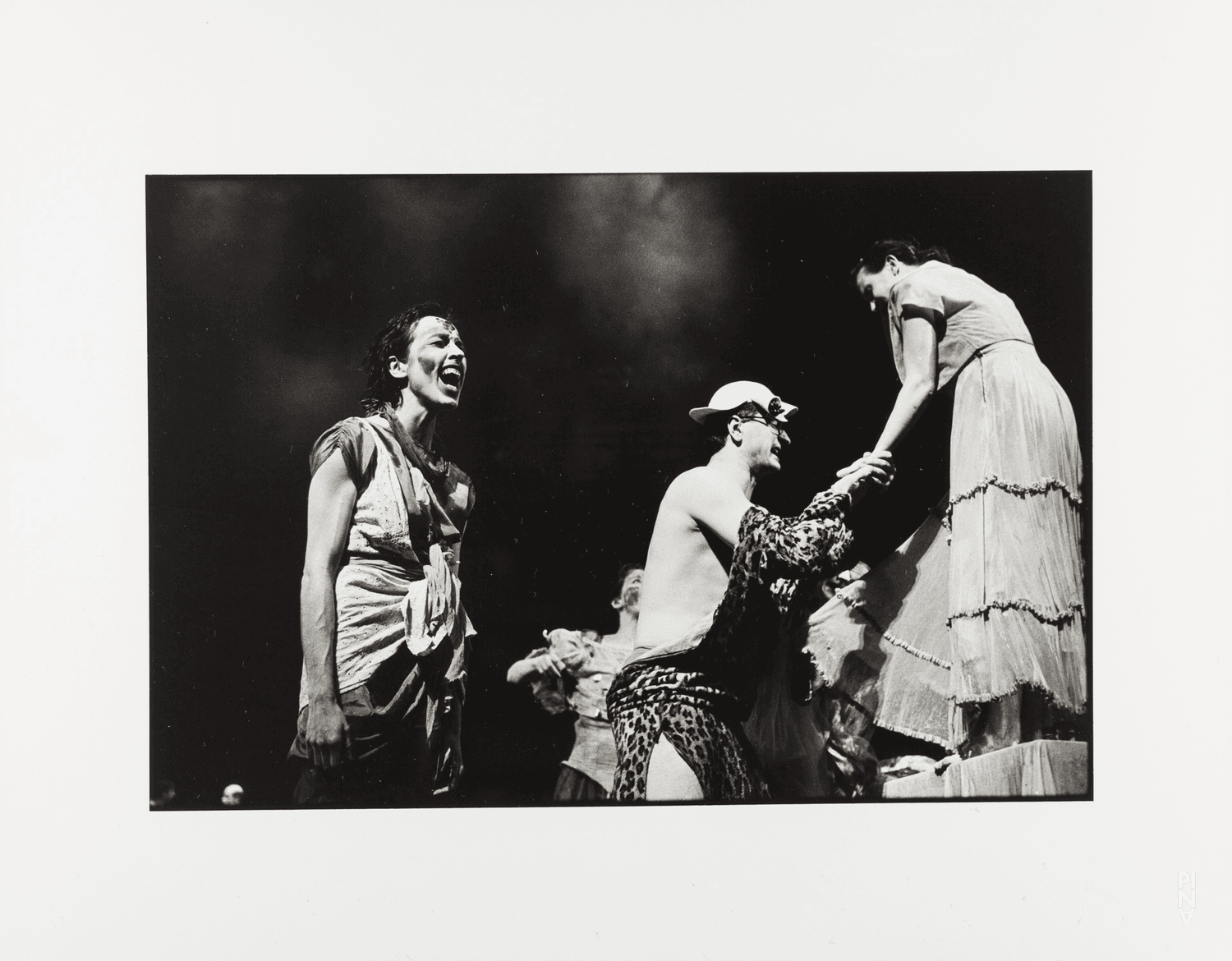 Jan Minařík, Anne Martin and Josephine Ann Endicott in “Arien” by Pina Bausch