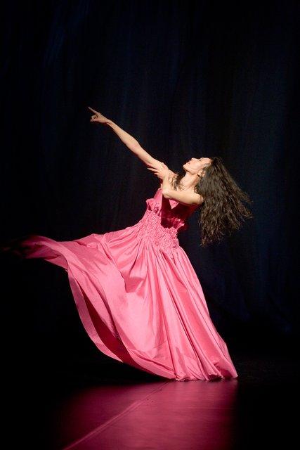 Nayoung Kim in “Bamboo Blues” by Pina Bausch with Tanztheater Wuppertal at Schauspielhaus Wuppertal (Germany), May 16, 2007