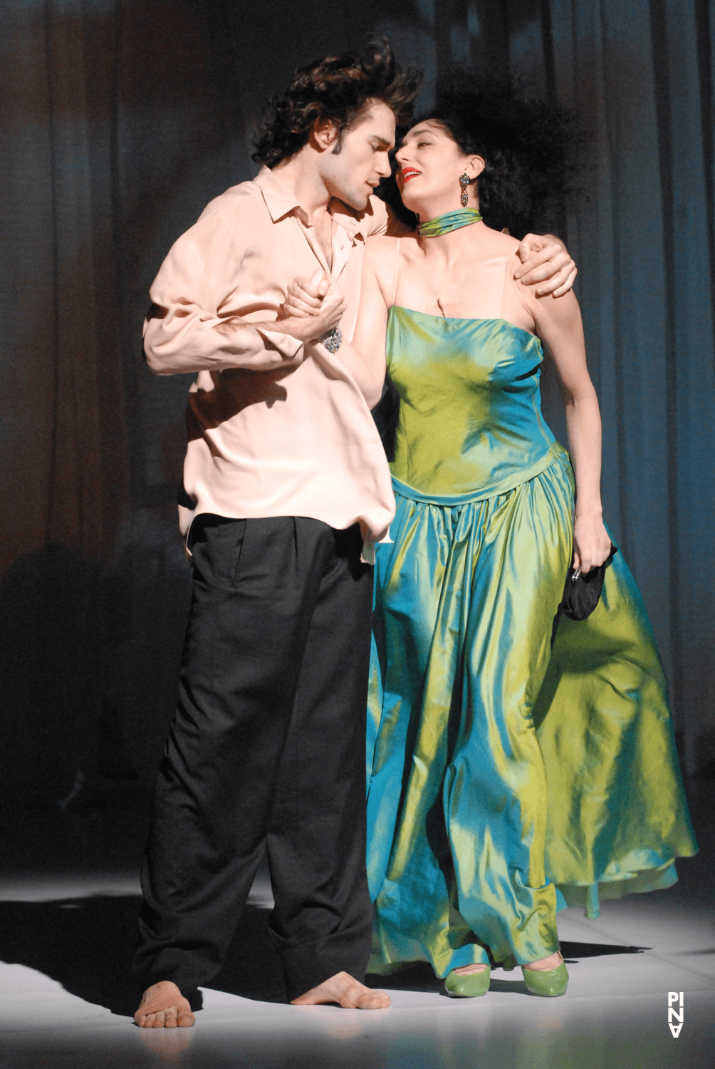 Pablo Aran Gimeno et Cristiana Morganti dans « Bamboo Blues » de Pina Bausch