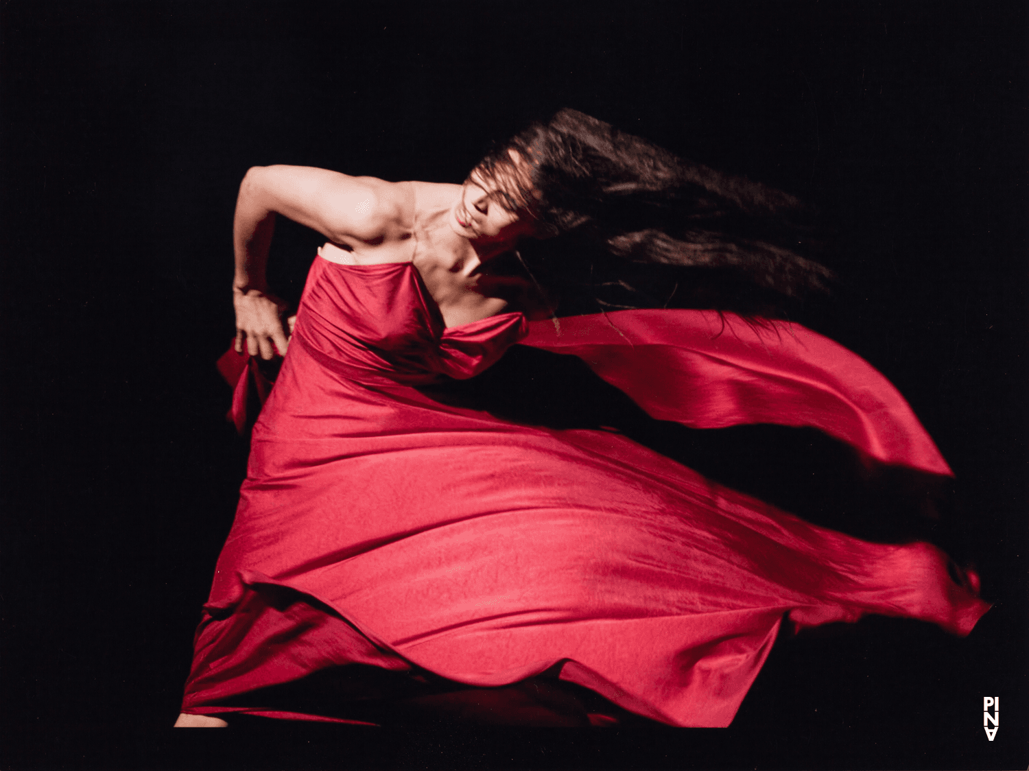 Clémentine Deluy in “Bamboo Blues” by Pina Bausch