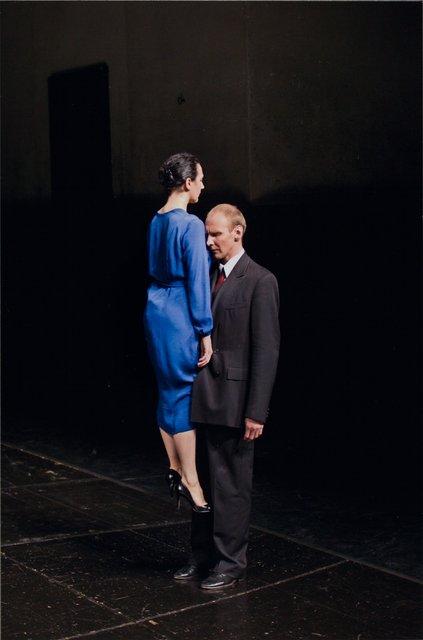 Andrey Berezin und Cristiana Morganti in „Bandoneon“ von Pina Bausch im Théâtre de la Ville Paris, 4. Juni 2007