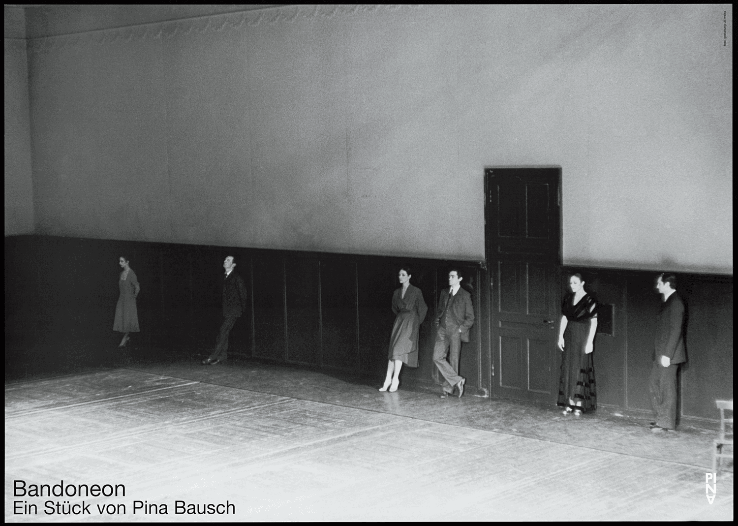 Poster for “Bandoneon” by Pina Bausch