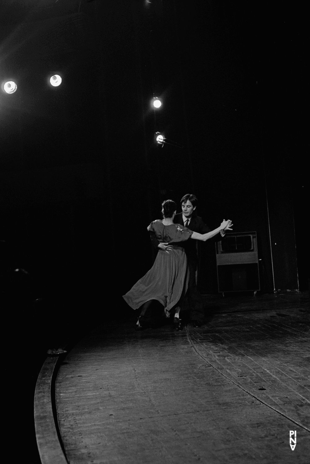 Christian Trouillas in “Bandoneon” by Pina Bausch at Opernhaus Wuppertal, season 1980/81