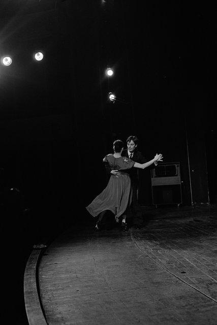 Christian Trouillas in “Bandoneon” by Pina Bausch at Opernhaus Wuppertal, season 1980/81