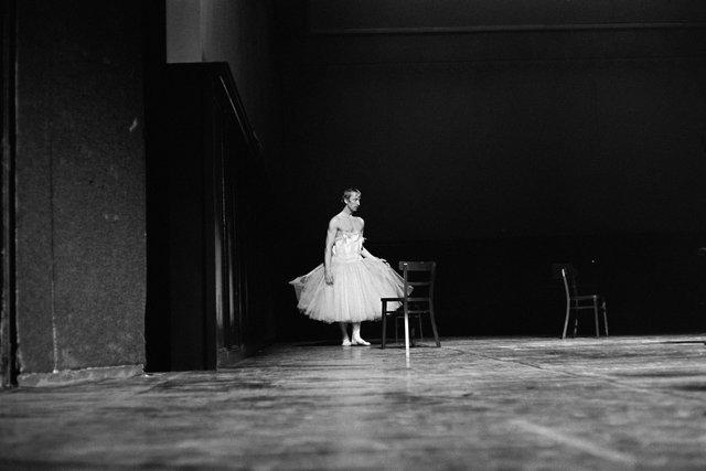 Dominique Mercy in “Bandoneon” by Pina Bausch at Opernhaus Wuppertal, season 1980/81