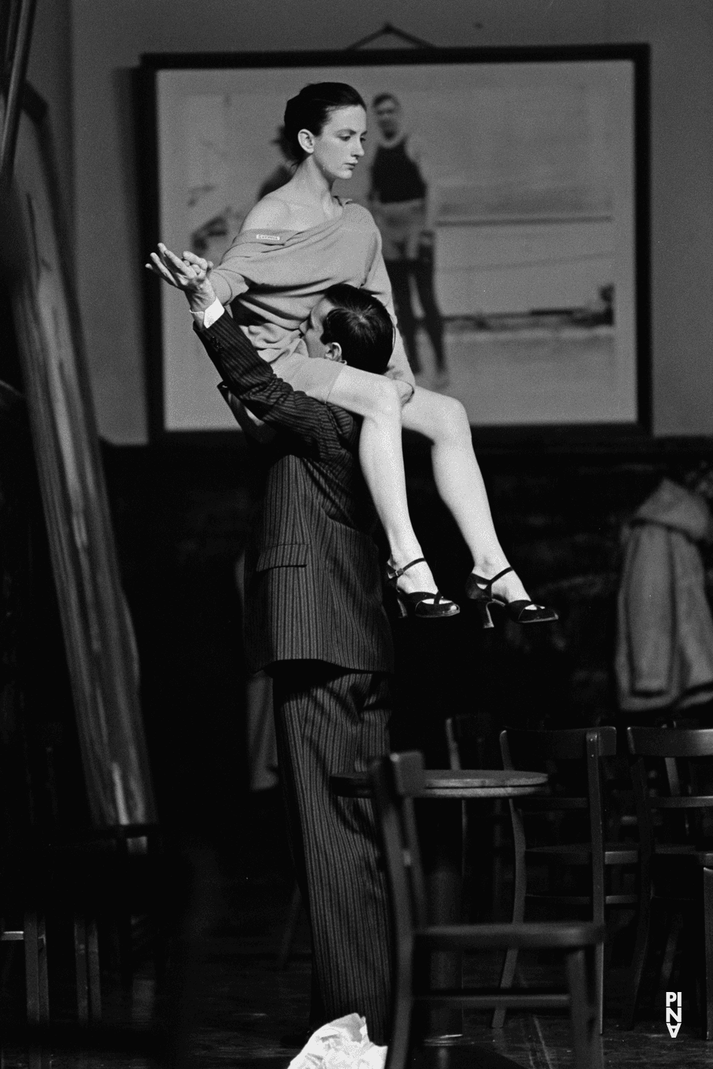 Urs Kaufmann and Meryl Tankard in “Bandoneon” by Pina Bausch