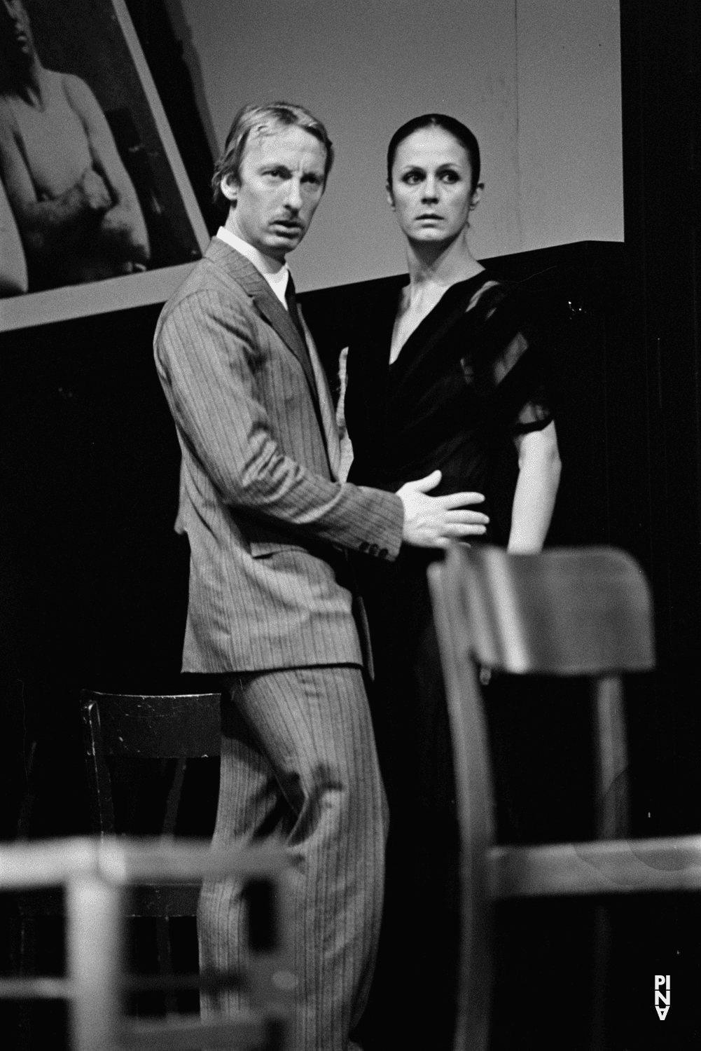Dominique Mercy and Malou Airaudo in “Bandoneon” by Pina Bausch