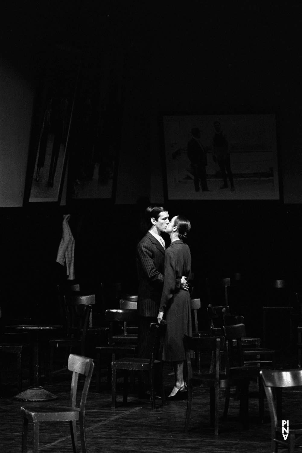 Urs Kaufmann und Anne Martin in „Bandoneon“ von Pina Bausch