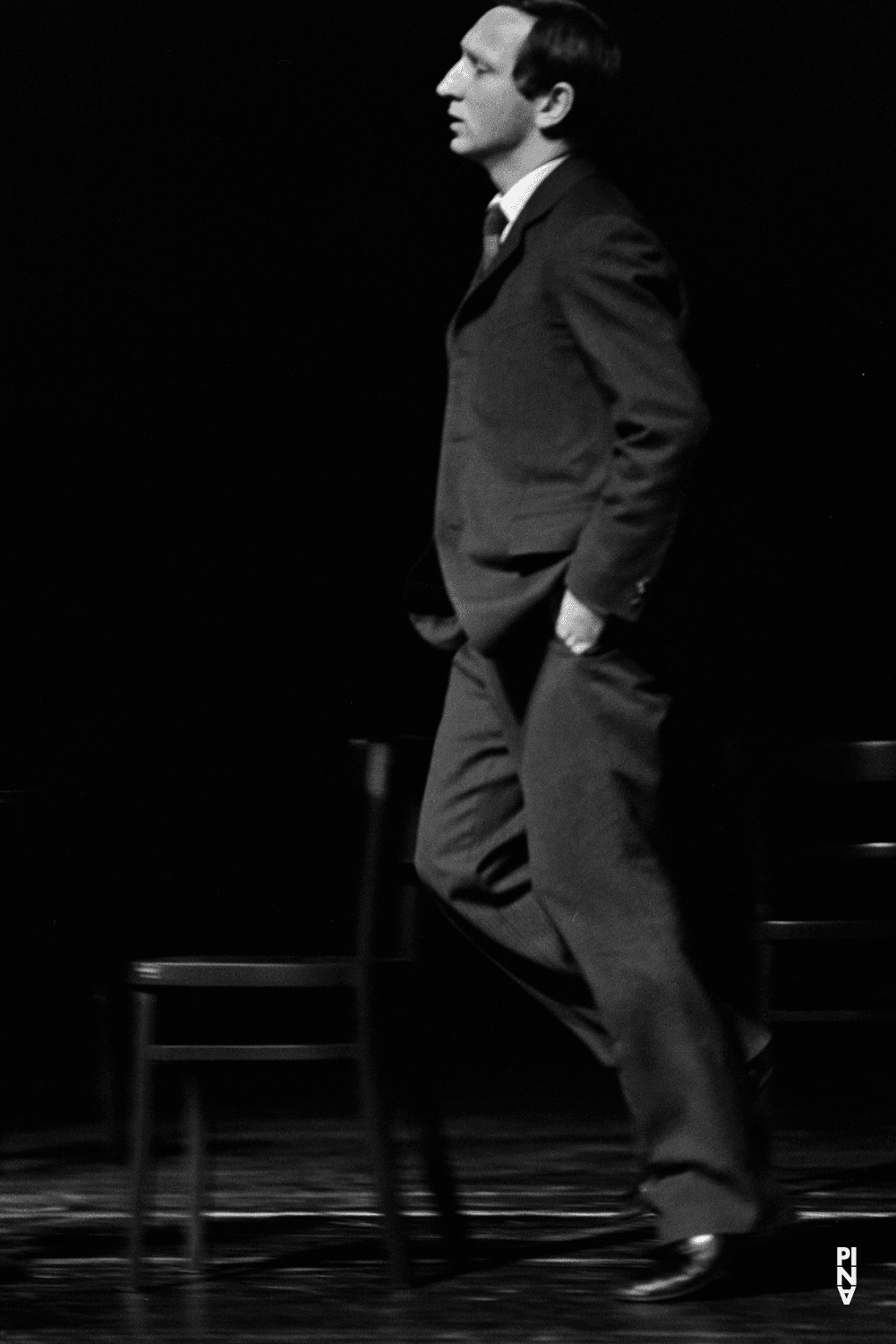 Hans Dieter Knebel in „Bandoneon“ von Pina Bausch