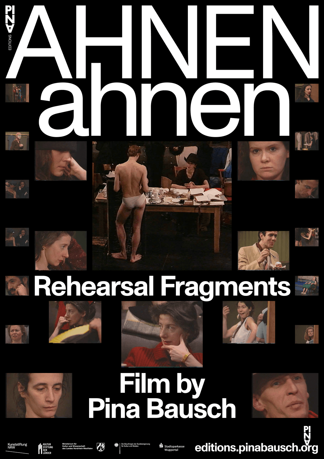 Poster for “AHNEN ahnen” and “Ahnen” by Pina Bausch, May 23, 2023