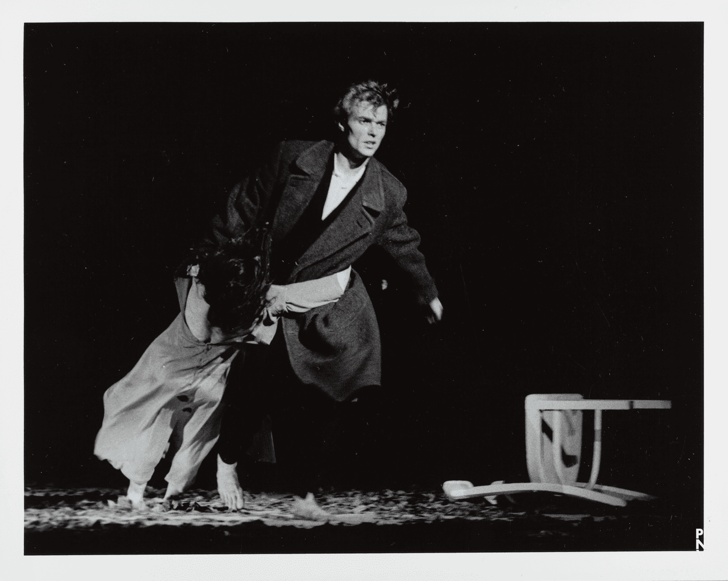 Beatrice Libonati and Hans Beenhakker in “Bluebeard. While Listening to a Tape Recording of Béla Bartók's Opera "Duke Bluebeard's Castle"” by Pina Bausch