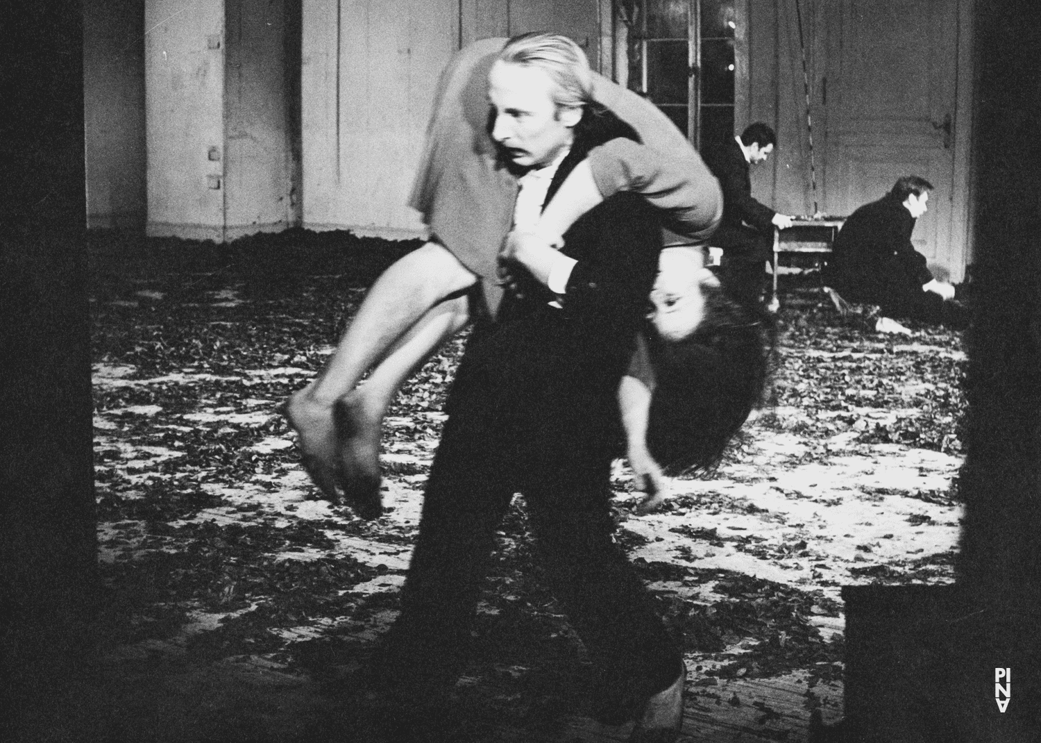 Dominique Mercy and Jan Minařík in “Bluebeard. While Listening to a Tape Recording of Béla Bartók's Opera "Duke Bluebeard's Castle"” by Pina Bausch