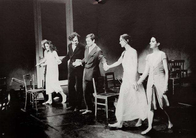 « Café Müller » de Pina Bausch avec Tanztheater Wuppertal à l'Opernhaus Wuppertal (Allemagne), 20 mai 1978