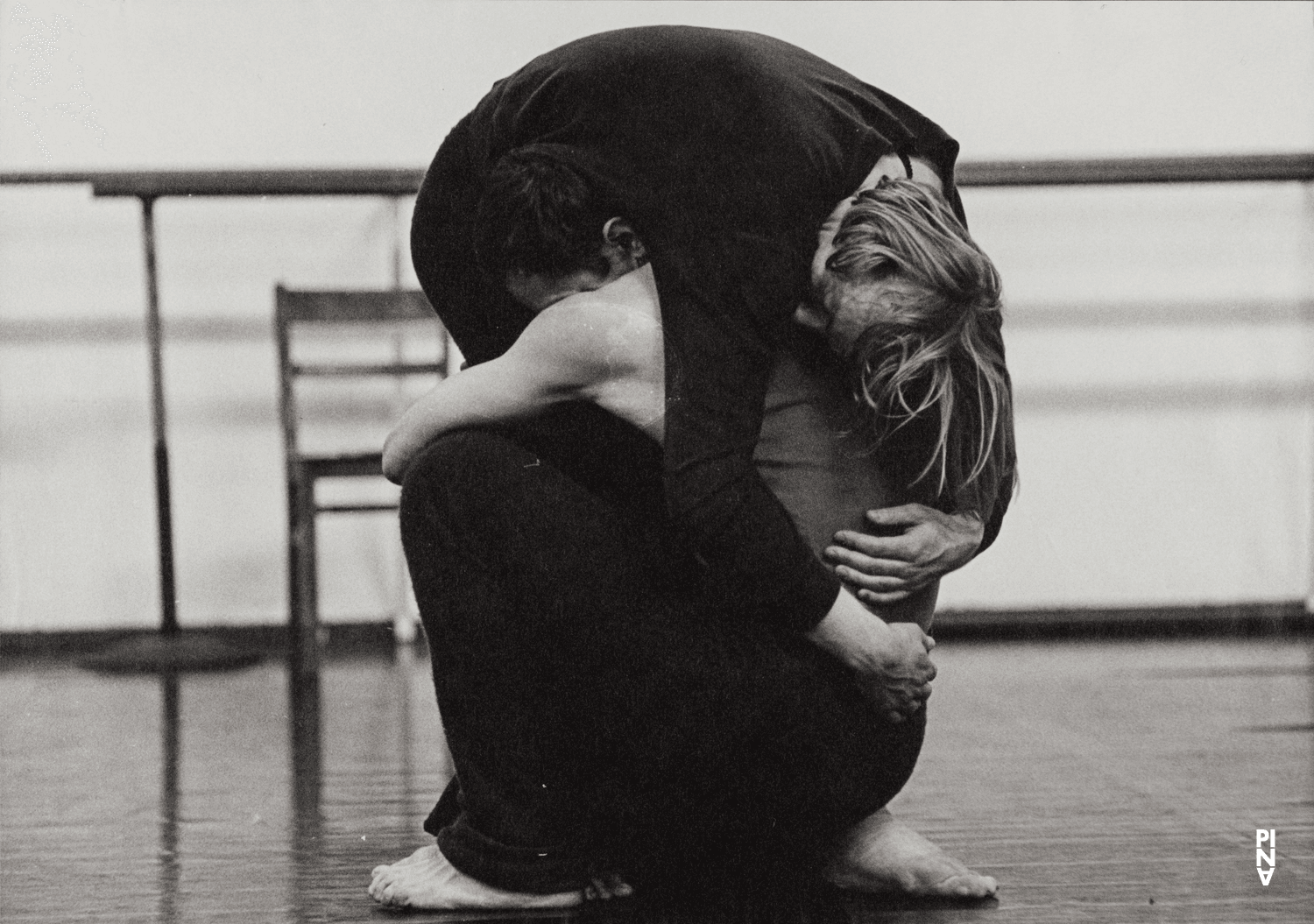 Dominique Mercy and Jan Minařík in “Café Müller” by Pina Bausch