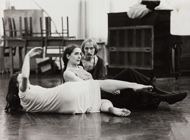 Dominique Mercy, Pina Bausch and Malou Airaudo in “Café Müller” by Pina Bausch