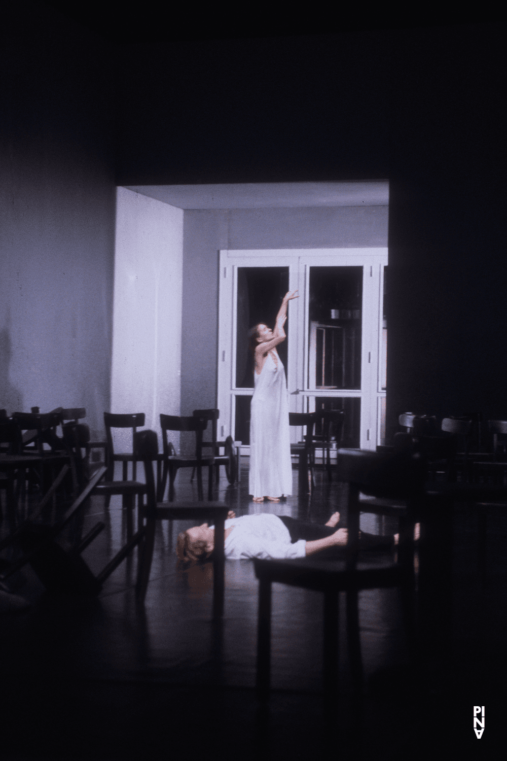 Dominique Mercy and Pina Bausch in “Café Müller” by Pina Bausch