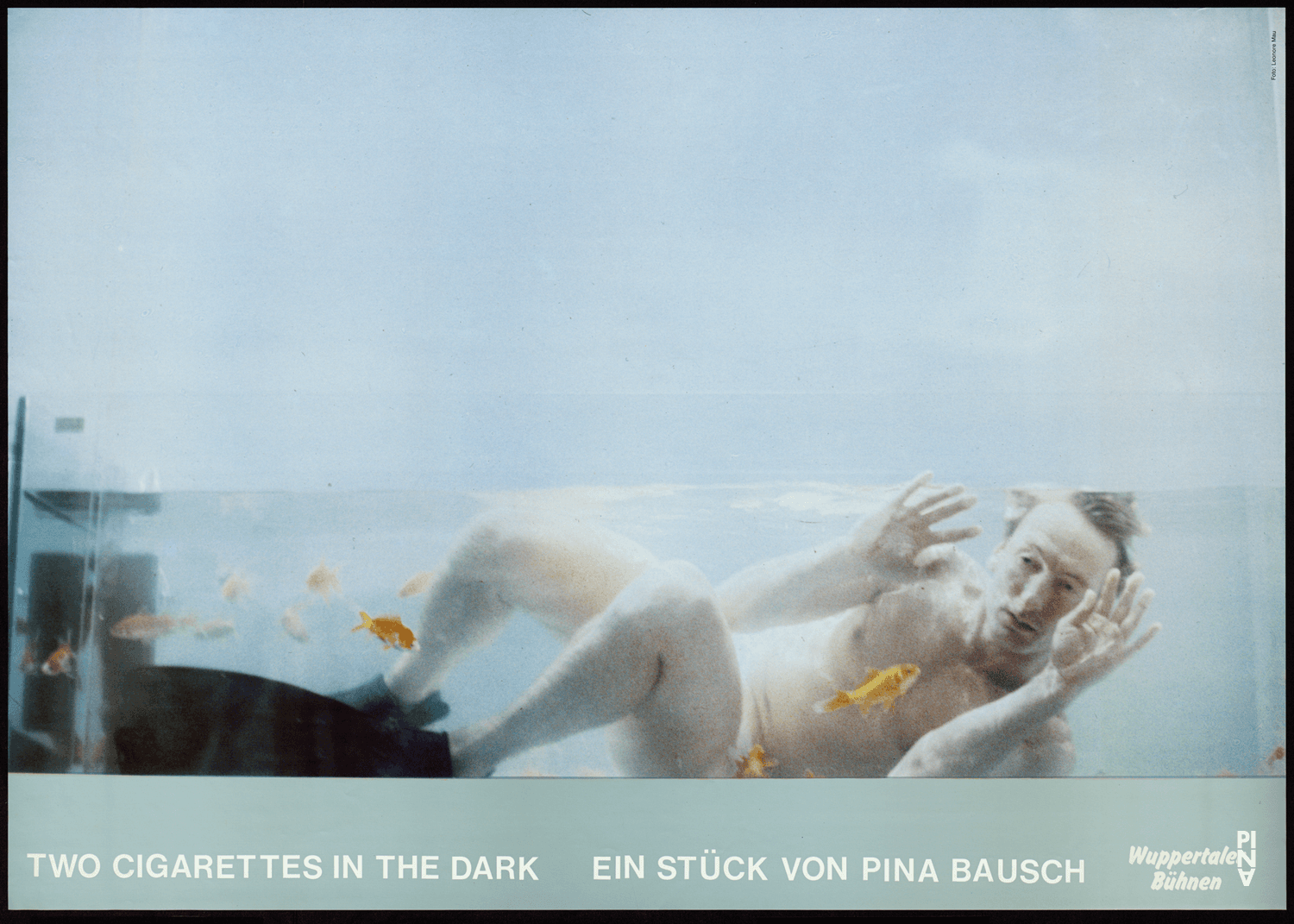 Poster for “Two Cigarettes in the Dark” by Pina Bausch