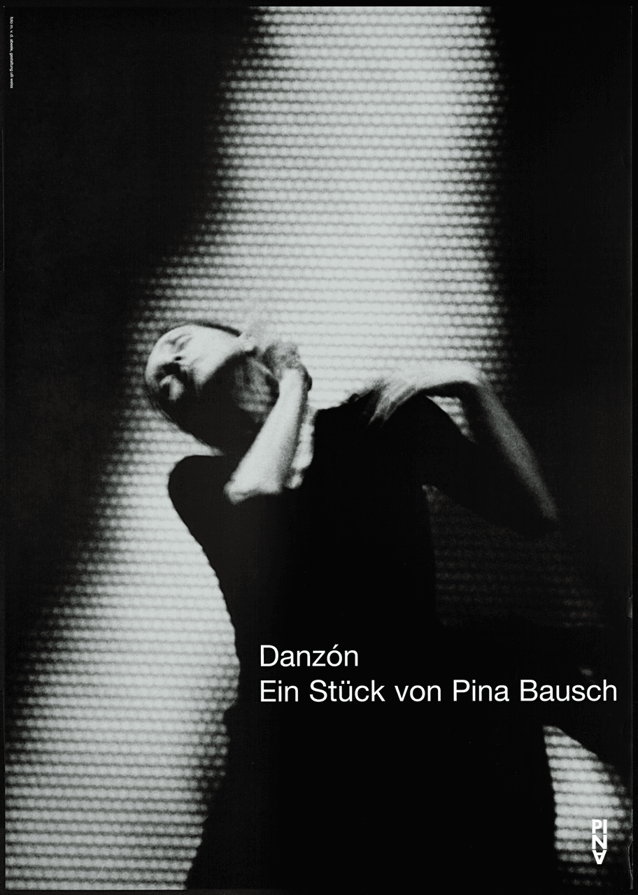 Plakat zu « Danzón » von Pina Bausch