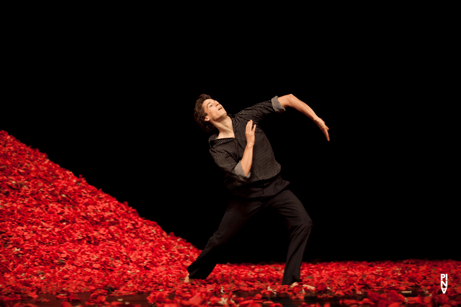 Aleš Čuček in “Der Fensterputzer (The Window Washer)” by Pina Bausch with Tanztheater Wuppertal at Opernhaus Wuppertal (Germany), Nov. 3, 2011