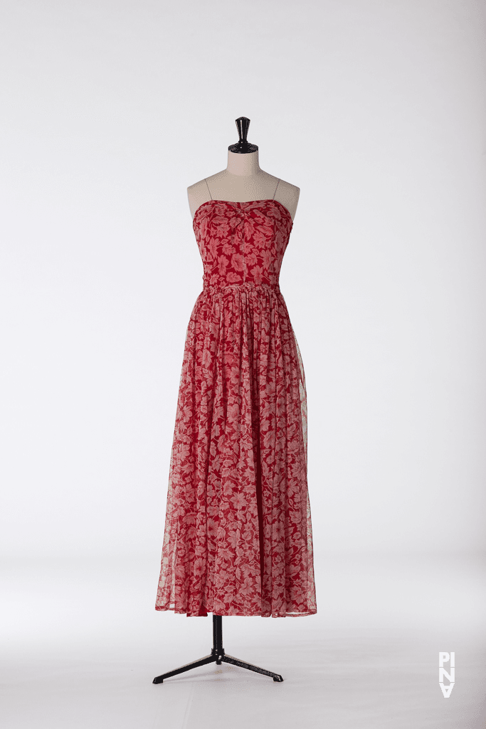 Long dress worn by Ruth Amarante in “Der Fensterputzer (The Window Washer)” by Pina Bausch