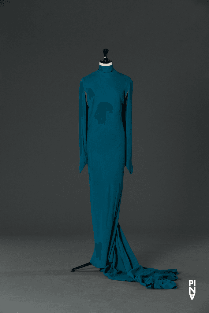 Long dress worn by Monika Wacker in “Fritz” by Pina Bausch
