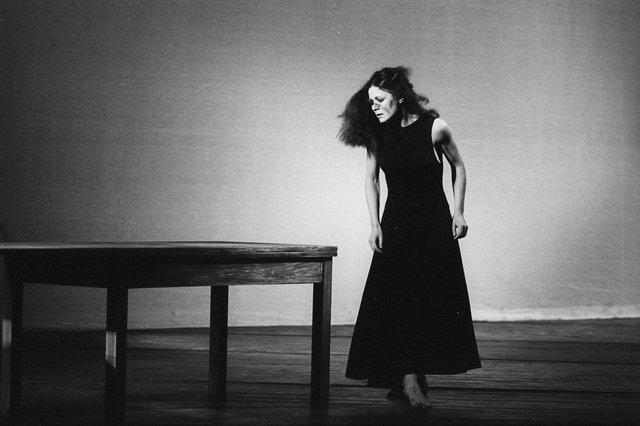 Malou Airaudo in “Iphigenie auf Tauris” by Pina Bausch at Opernhaus Wuppertal, season 1973/74