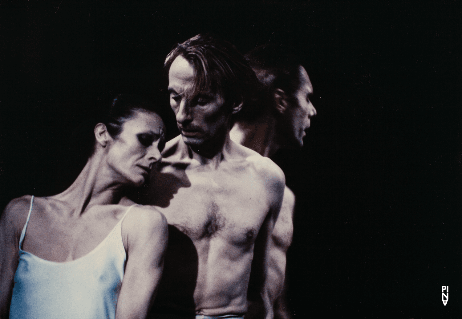 Dominique Mercy, Ed Kortlandt and Malou Airaudo in “Iphigenie auf Tauris” by Pina Bausch