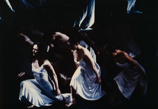 Nazareth Panadero, Malou Airaudo and Mariko Aoyama in “Iphigenie auf Tauris” by Pina Bausch