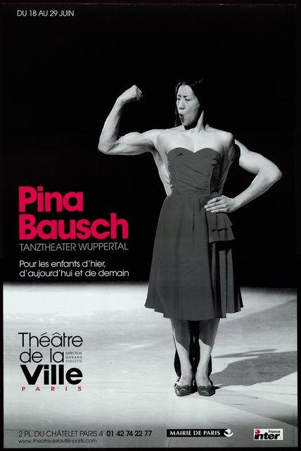 Affiche de « Pour les enfants d´hier, d´aujourd´hui et de demain » de Pina Bausch à Paris, 18 juin 2003 – 29 juin 2003