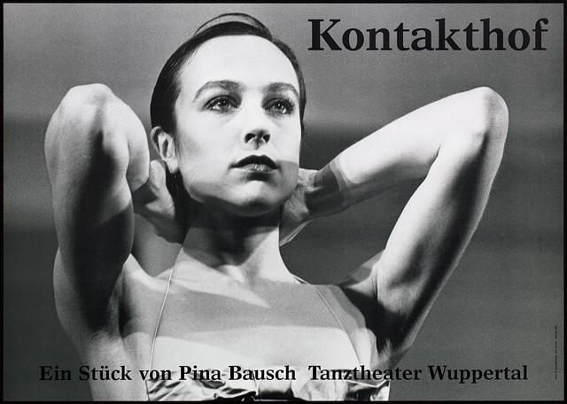 Plakat zu „Kontakthof“ von Pina Bausch