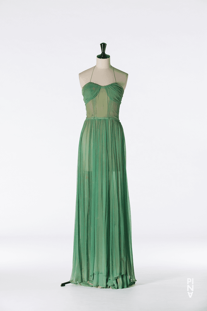 Long dress worn in “Kontakthof” by Pina Bausch