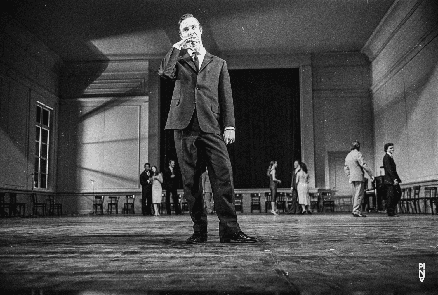 John Giffin in „Kontakthof“ von Pina Bausch